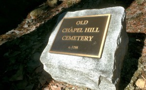 Old Chapel Hill Cemetery c 1798